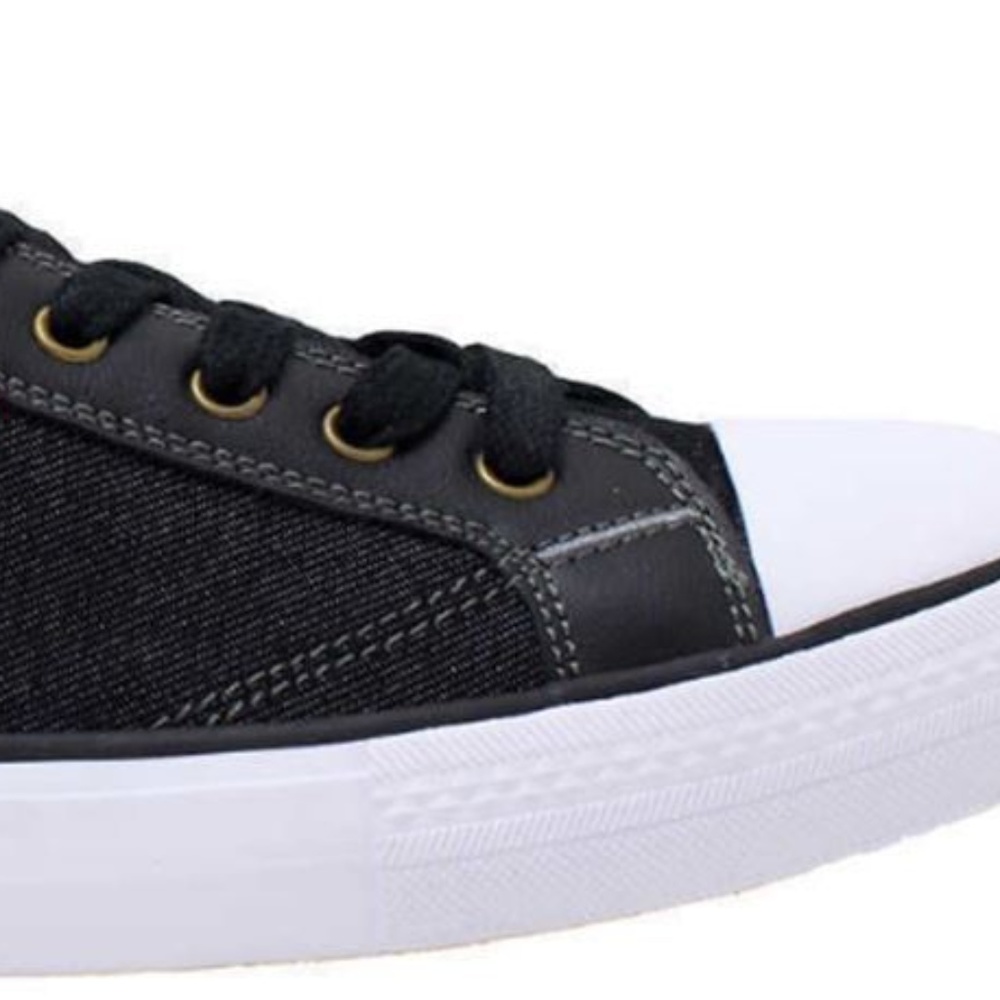 Levi's Mens Stan Buck Black Denim Sneakers B - Picture 4 of 7